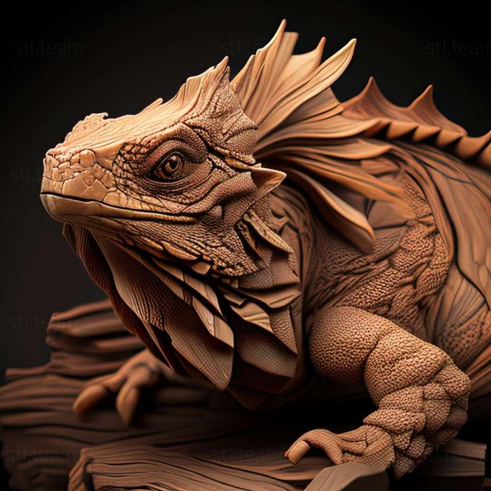 3D модель Cyclura cornuta onchiopsis (STL)